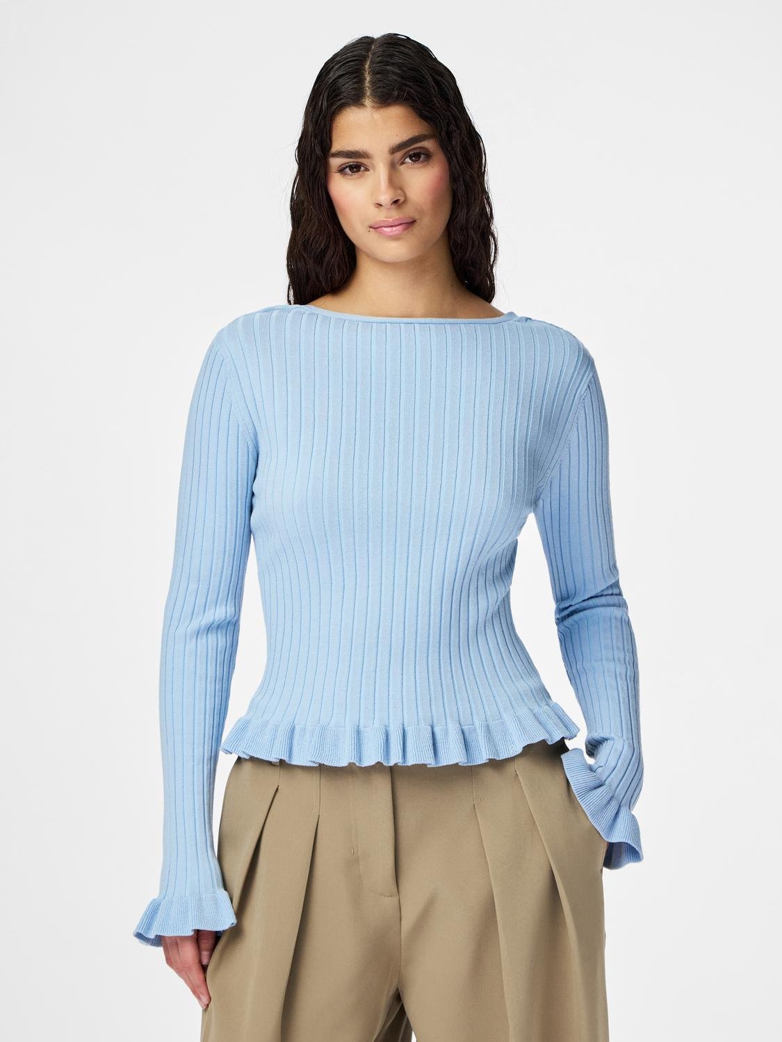 PCRAGNHILD Knitted Cardigan - Cashmere Blue - VERO MODA & VILA Bergvik